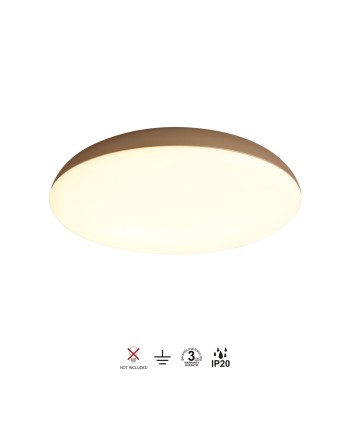 KAZZ * PLAFÓN GRANDE LED ORO